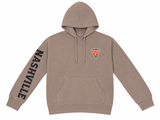 Retro Hoodie in Latte